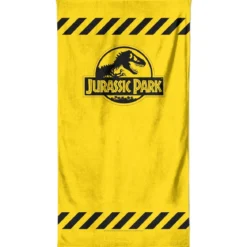 Jurassic Park Tape Beach Towel