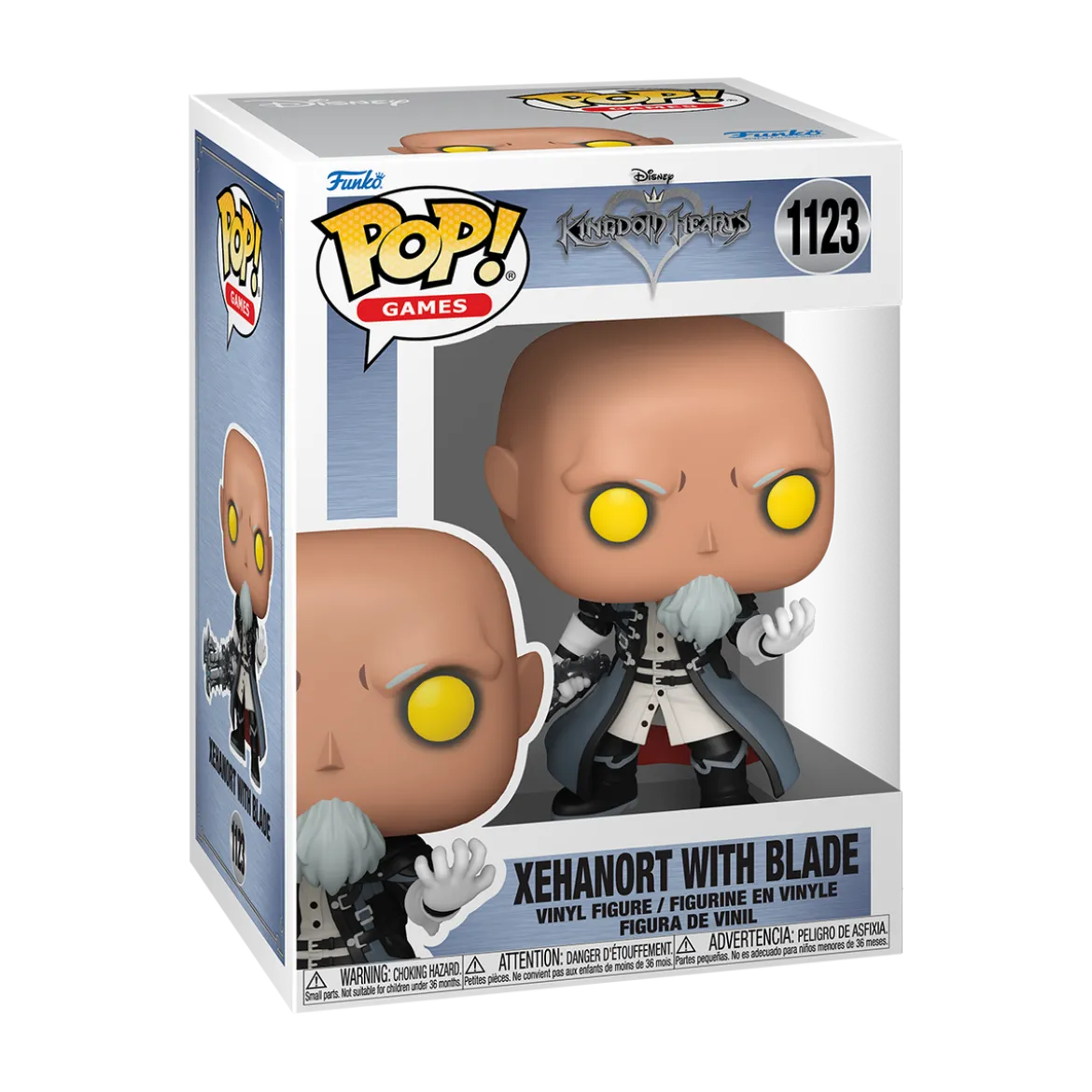 Kingdom Hearts POP! Games Vinyl Figure Xehonort w/Blade 9 cm