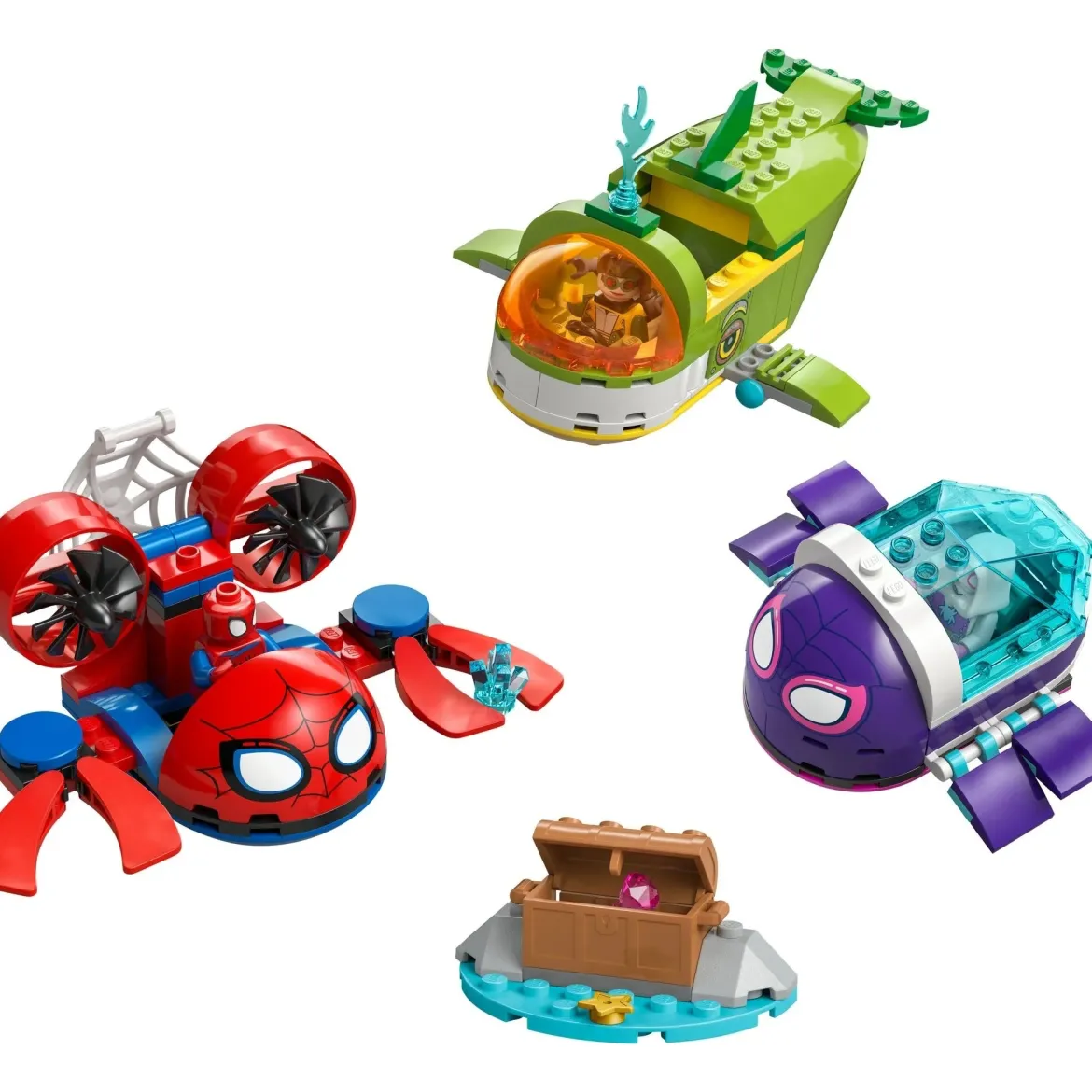 LEGO Marvel Spidey Underwater Vehicles Building Toy 11207