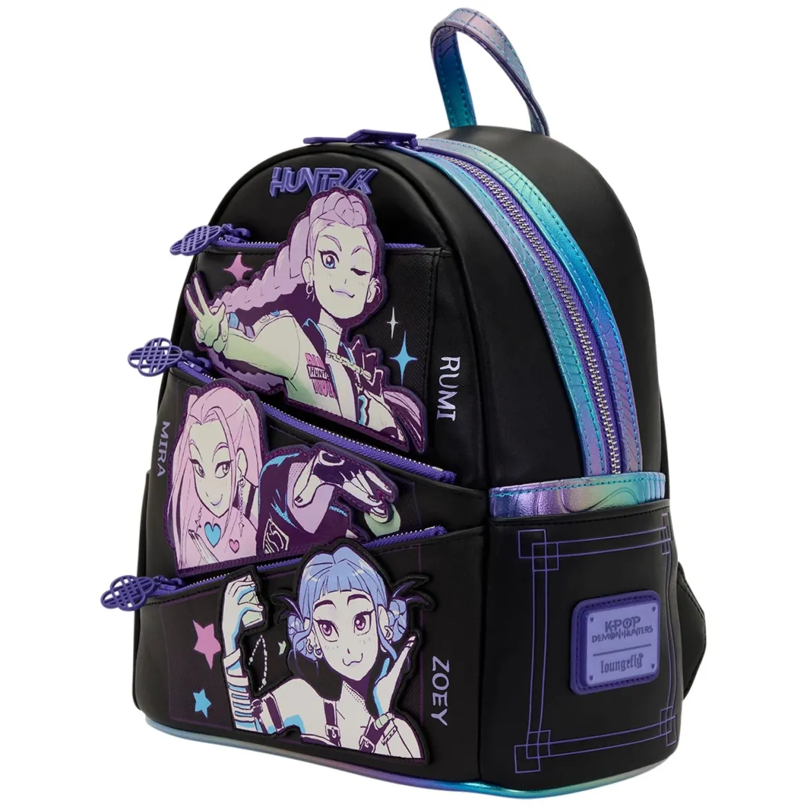 Loungefly K-Pop Demon Hunters Huntrix Mini Backpack