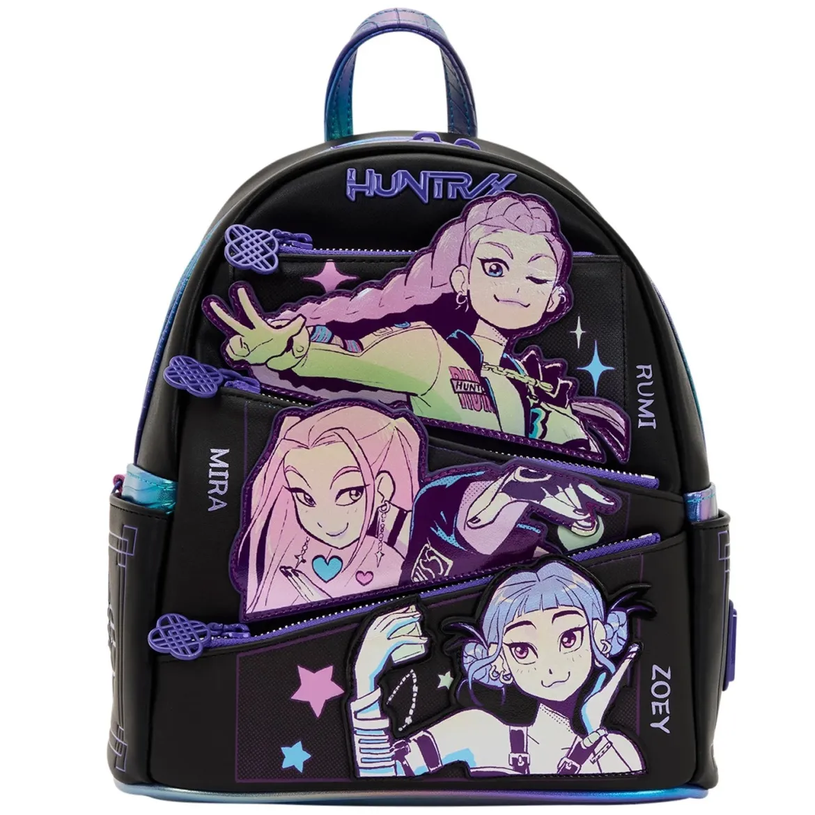 Loungefly K-Pop Demon Hunters Huntrix Mini Backpack