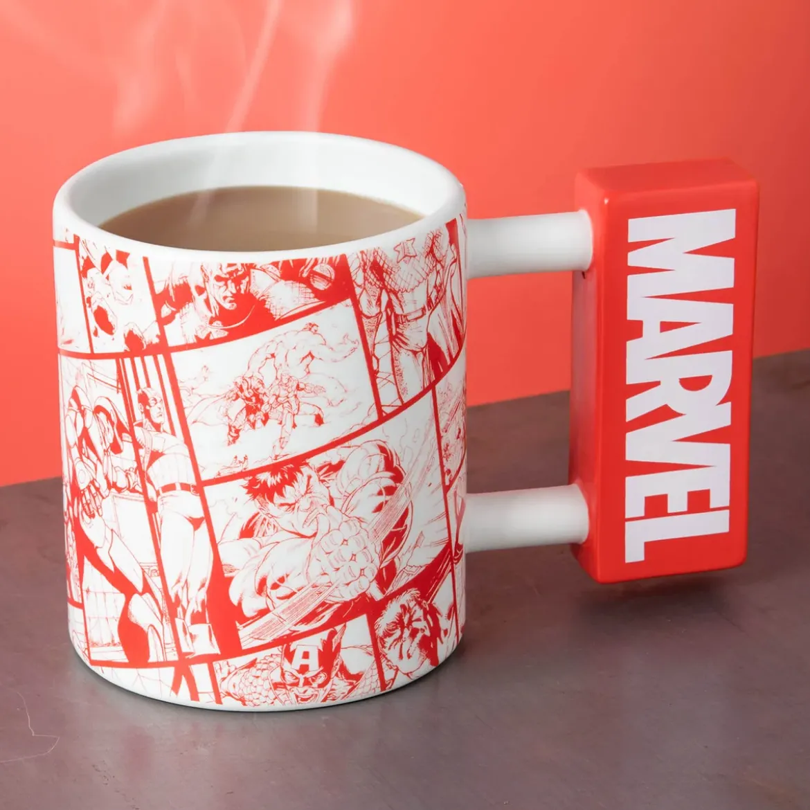 Marvel Logo Shaped Mug