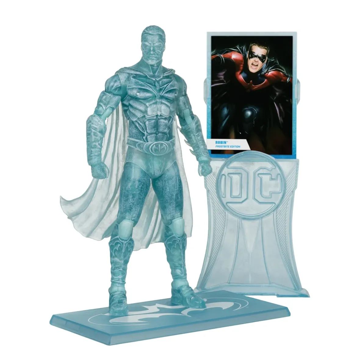 McFarlane DC Multiverse Batman And Robin Frostbite Robin Gold Label Version Action Figure (7 )