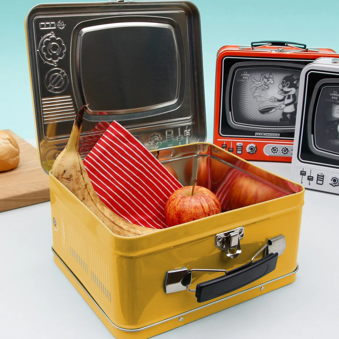 Moon Landing (Yellow) Tv Lunch Box