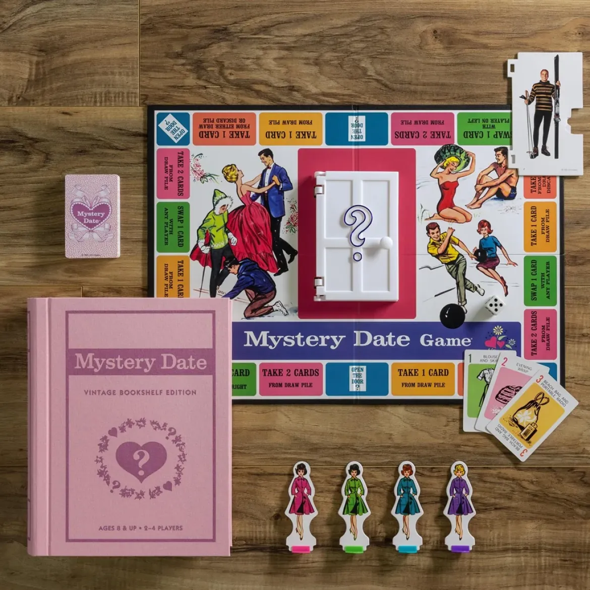 Mystery Date Vintage Bookshelf Edition