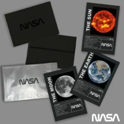 NASA Mission Earth, Moon and Sun Art Prints