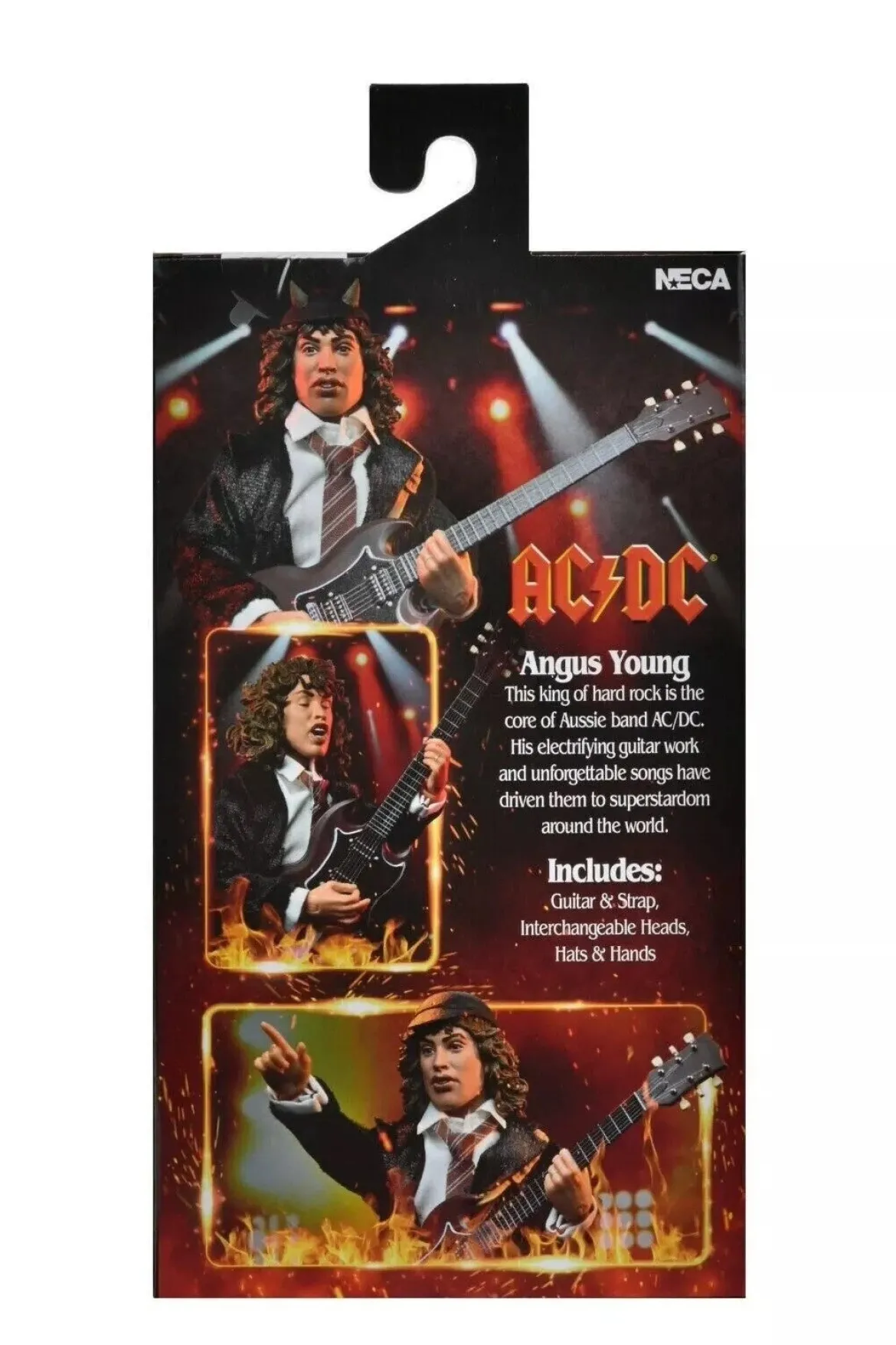 NECA AC/DC Angus Young Highway to Hell 8 Inch Clothed Action Figure