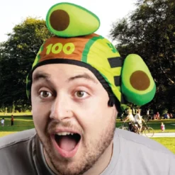 NEW Avo-Catch-O Head Smash Game Velcro 1 x Hat 3 x Avo Balls