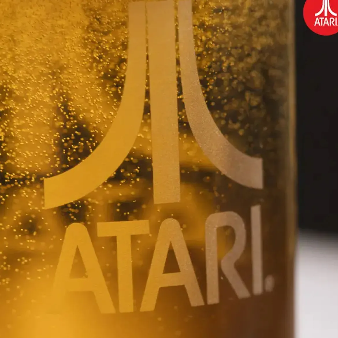 Official Atari 3D Beer Glass 1 Pint 600ml