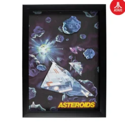 Official Atari 3D Wall Art - Asteroids Collection