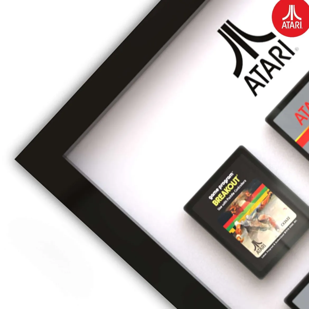 Official Atari 3D Wall Art - Cartridge Collection