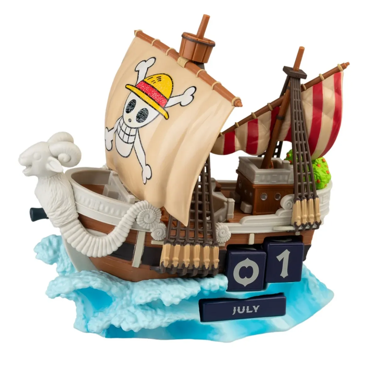 One Piece Netflix 3D Going Merry Perpetual Calendar