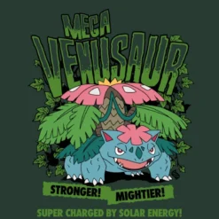Pokémon Mega Venusaur Unisex T-Shirt - Green