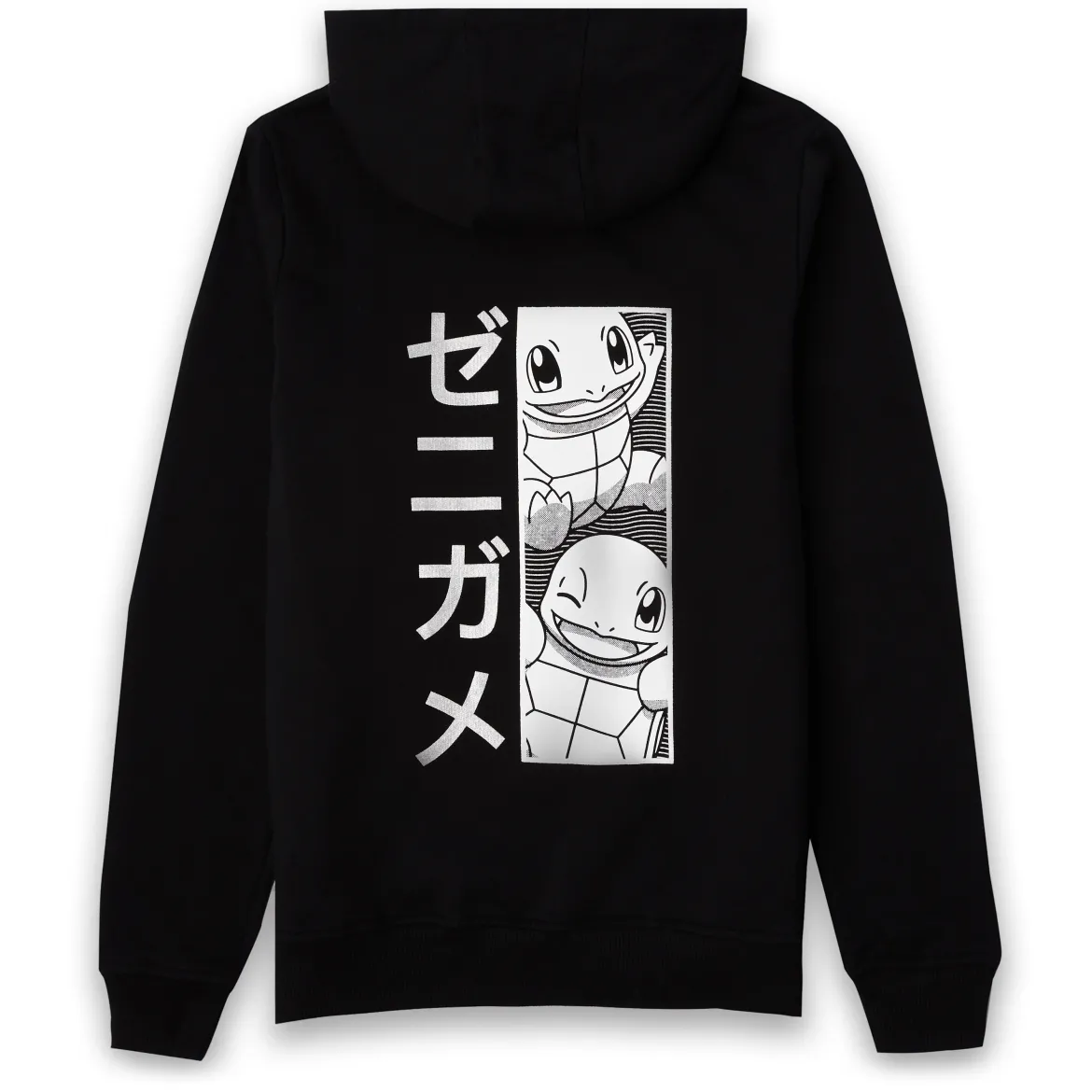 Pokémon Squirtle Manga Hoodie - Black
