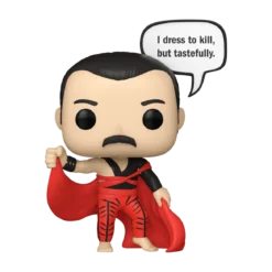 Queen POP! Rocks Vinyl Figur Freddie Mercury (I Dress to Kill) 9 cm