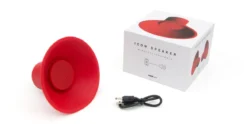 Red Wireless Icon Speaker