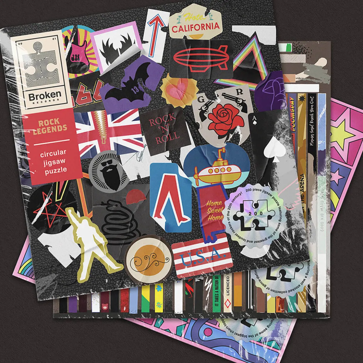 Rock Legends Broken Records