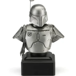 Royal Selangor Limited Edition Star Wars Boba Fett Pewter Bust (800 Pieces Worldwide)