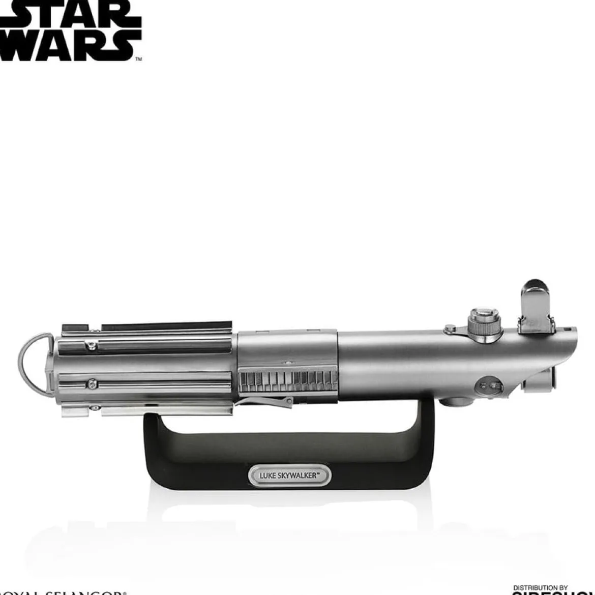 Royal Selangor Star Wars Luke Skywalker Lightsabre Pewter Document Holder