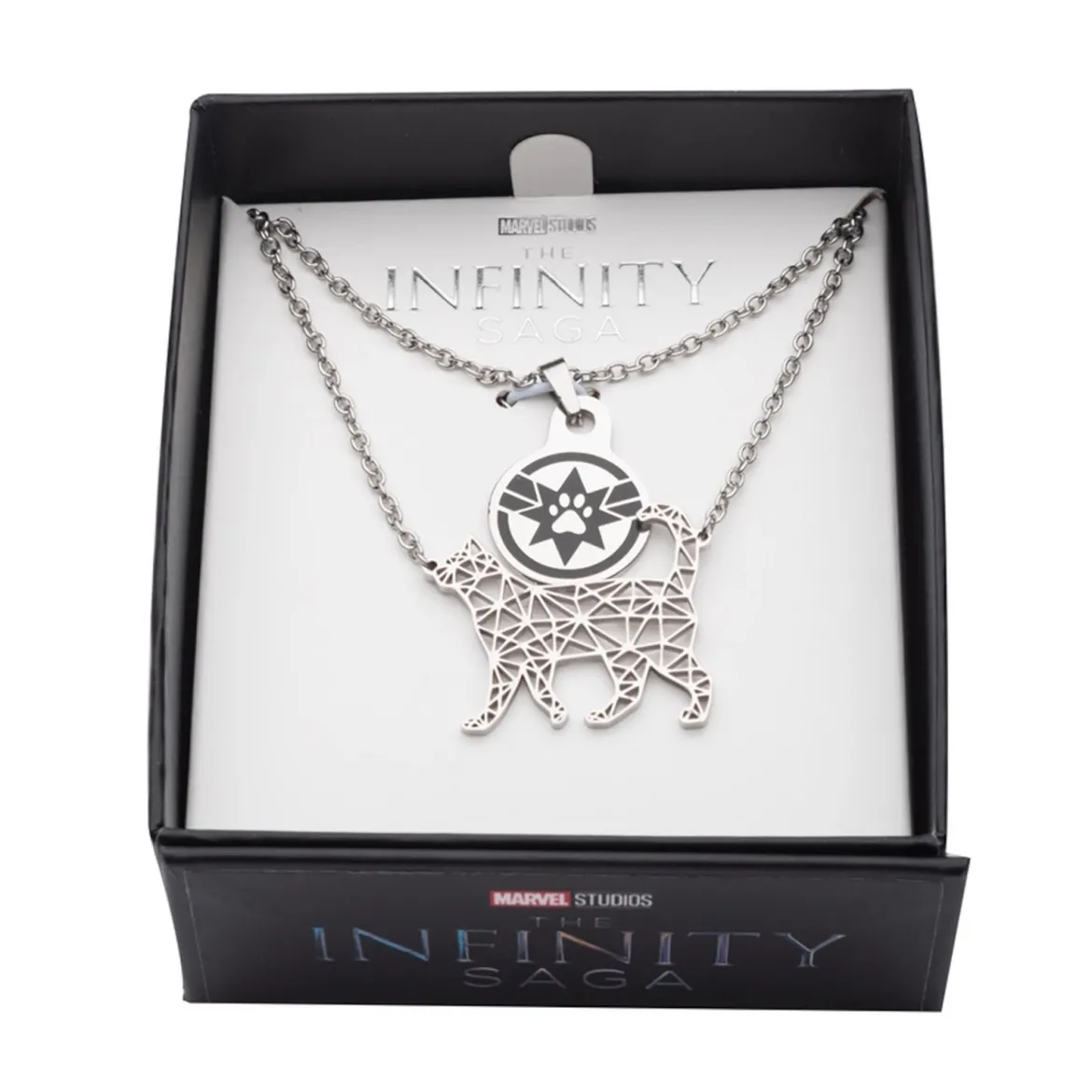 SalesOne Marvel The Infinity Saga Captain Marvel Goose Cat Necklace