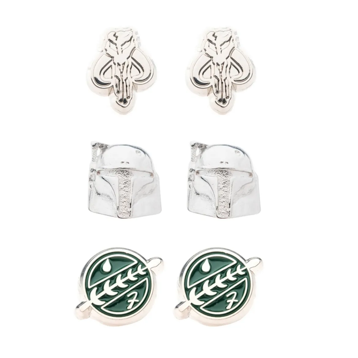 SalesOne Star Wars The Book Of Boba Fett Symbols Earring Set