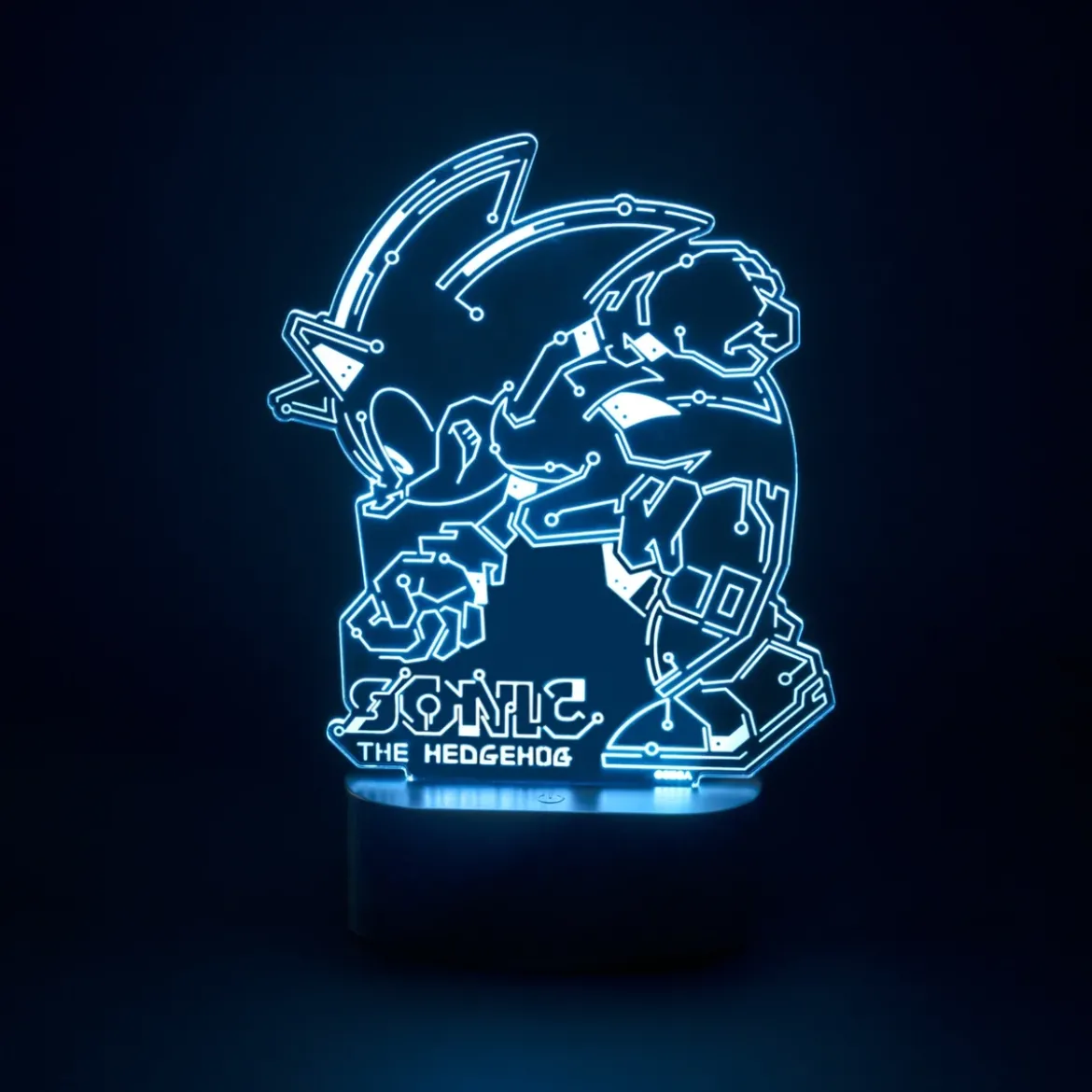 Sonic The Hedgehog Speed Circuit Led Table Lamp