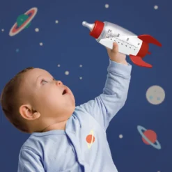 Space Rocket Baby Bottle