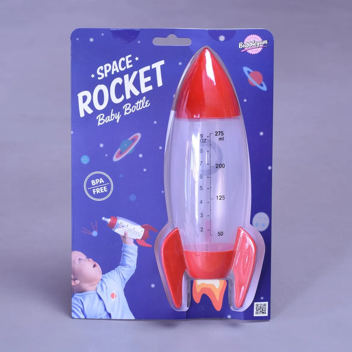 Space Rocket Baby Bottle