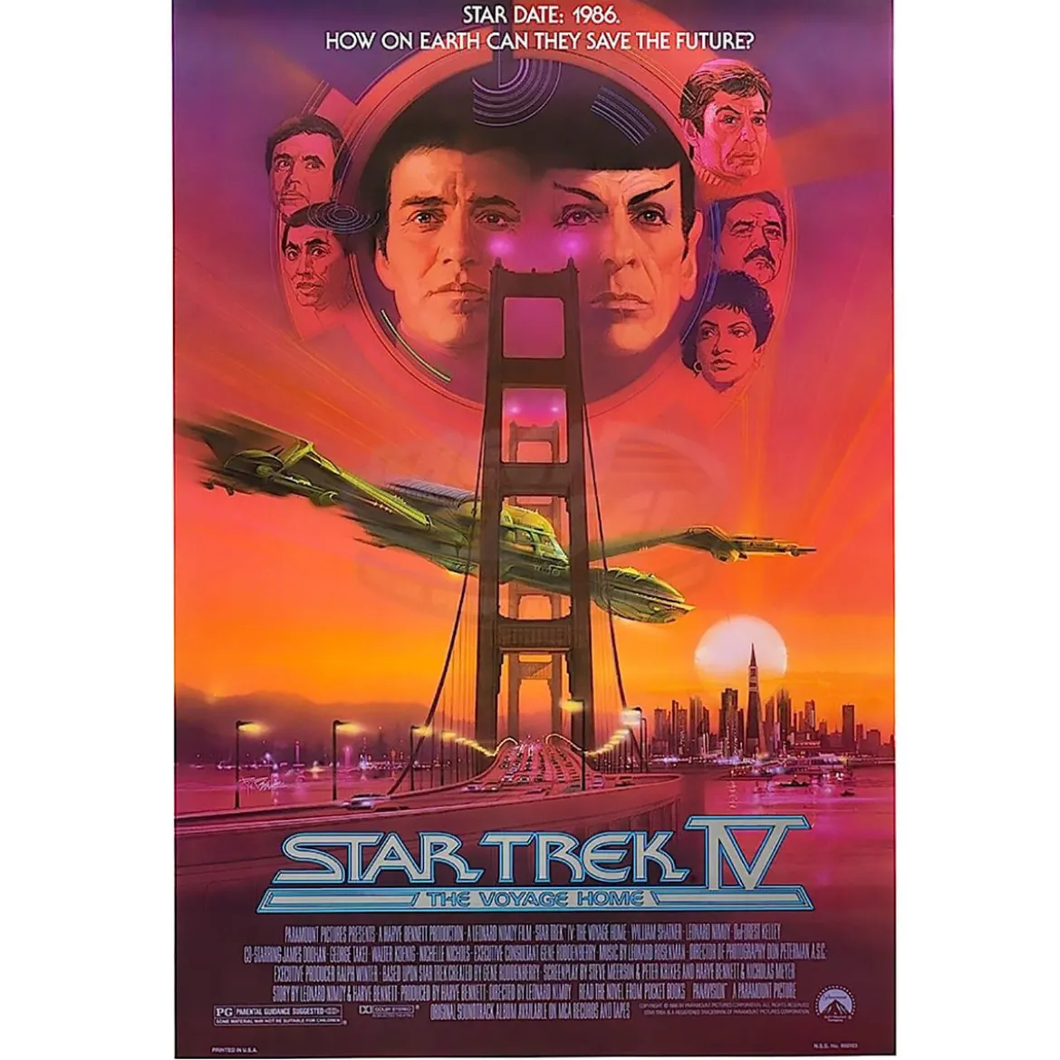 Star Trek Graphic Novels Voyage Home Poster