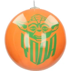 Star Wars Christmas Bauble - Yoda and Logo