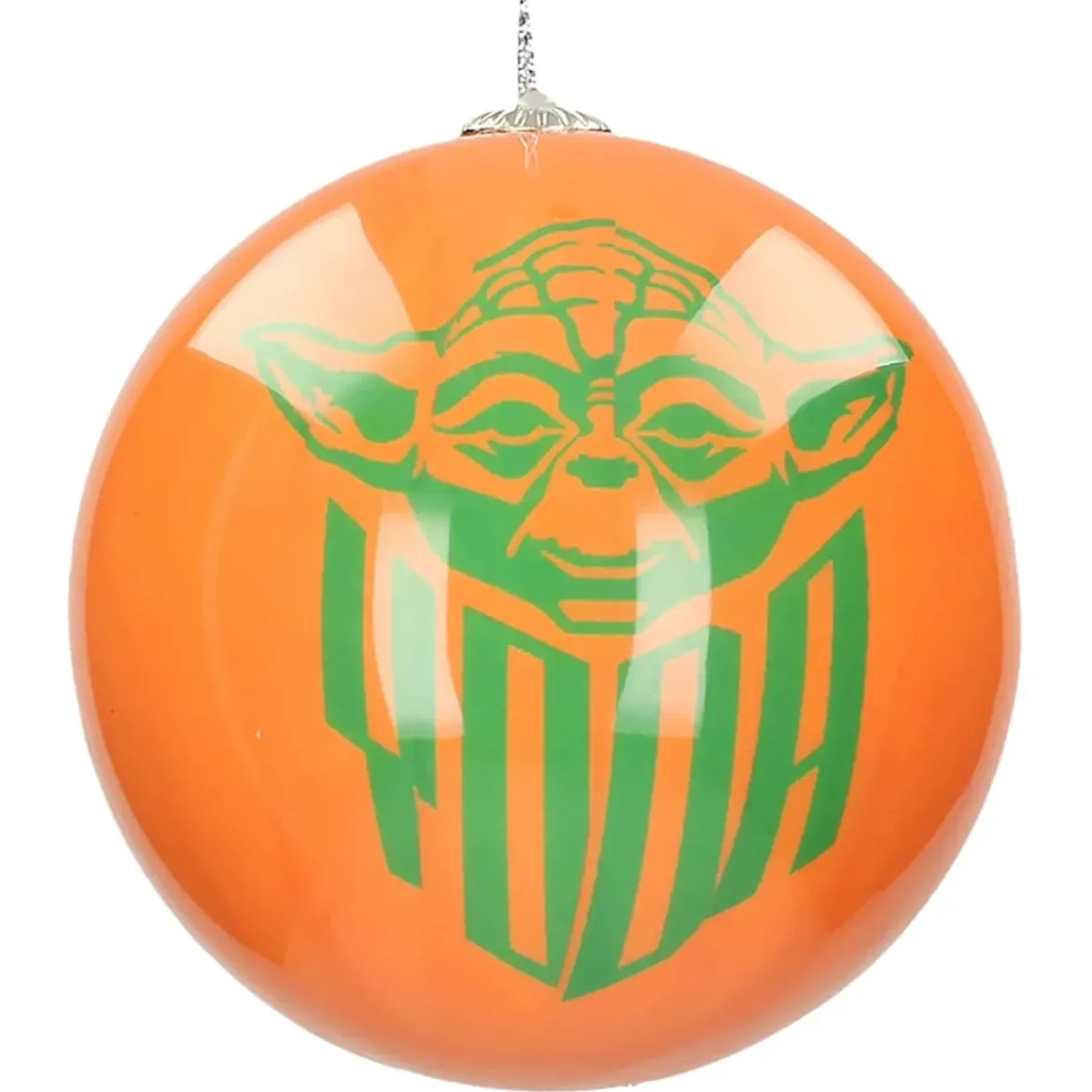 Star Wars Christmas Bauble - Yoda and Logo