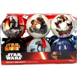 Star Wars Set of 12 Christmas Scene Ornaments