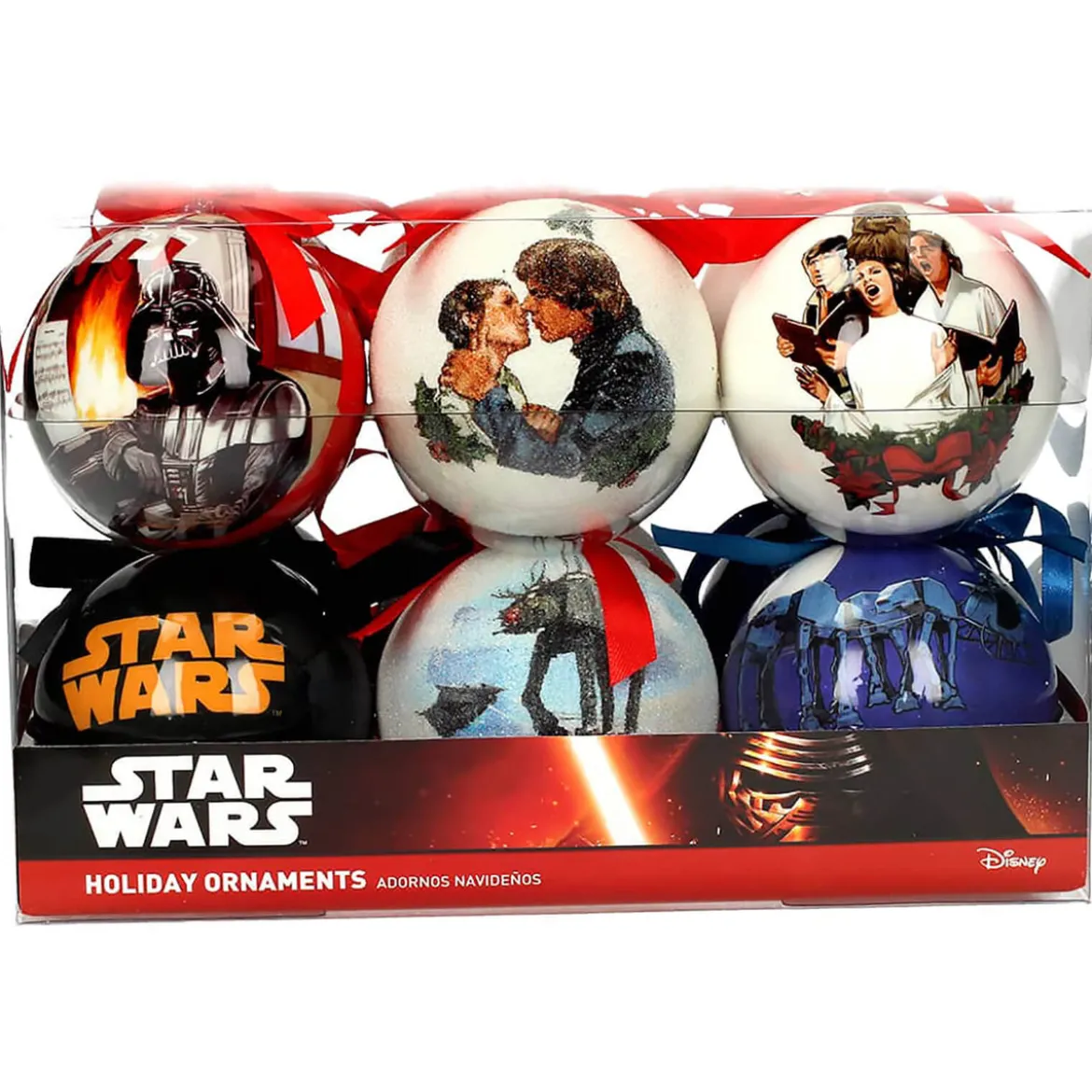 Star Wars Set of 12 Christmas Scene Ornaments