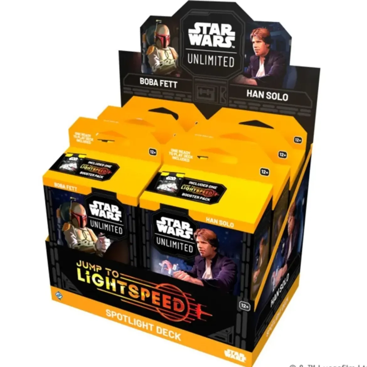 Star Wars: Unlimited Jump To Lightspeed Han Solo Spotlight Deck