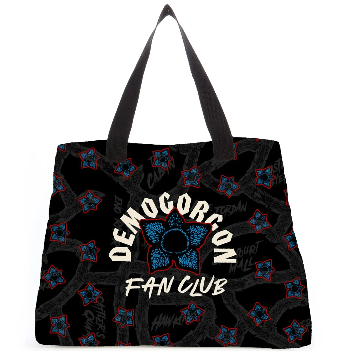 Stranger Things Demogorgon Fan Club Tote Bag
