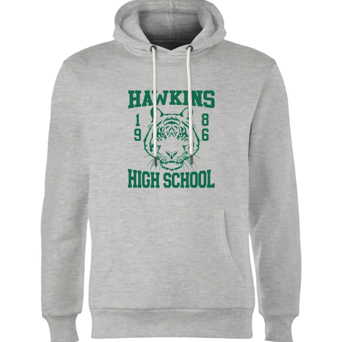 Stranger Things Hawkins High School Hoodie - Grey