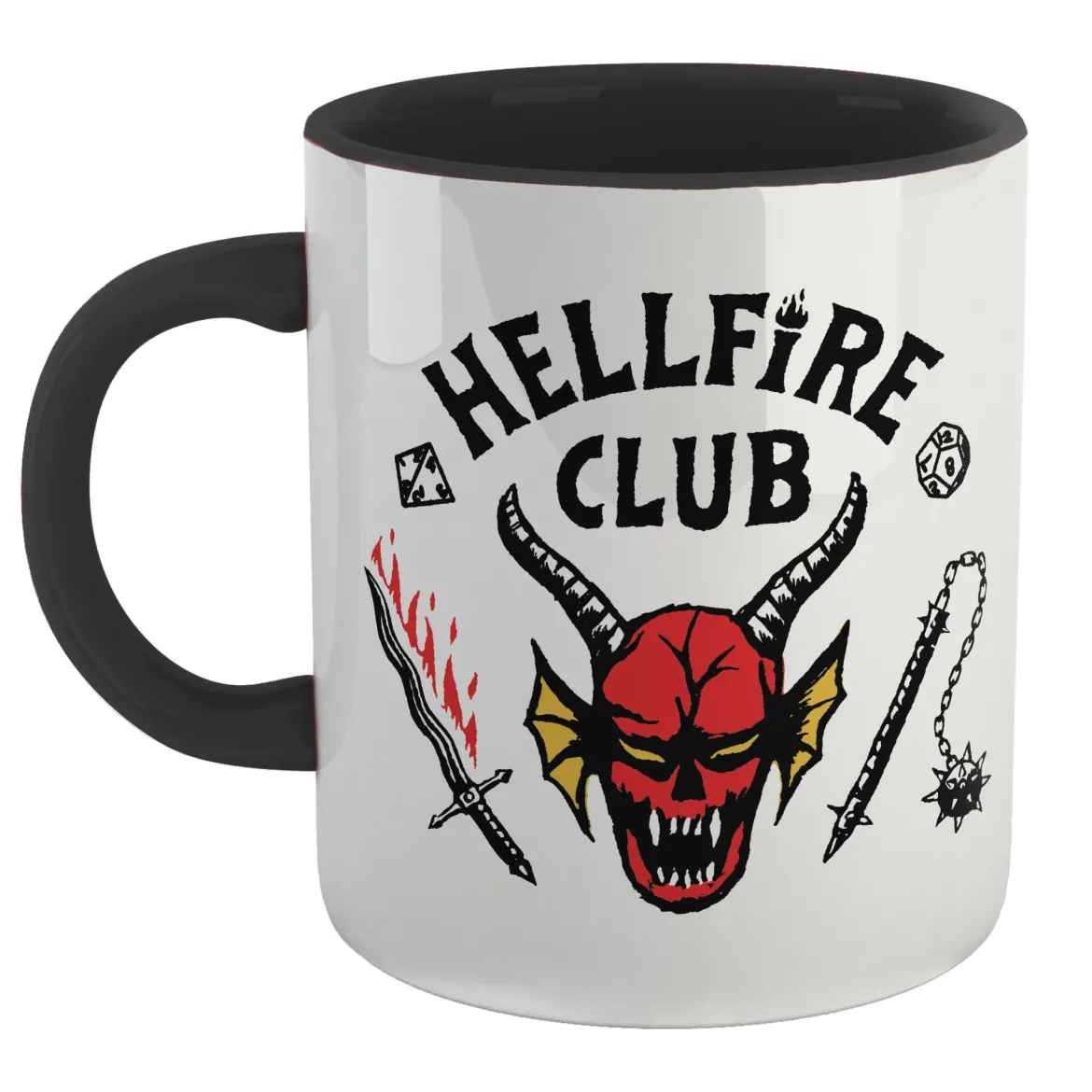 Stranger Things Hellfire Club Mug - Black