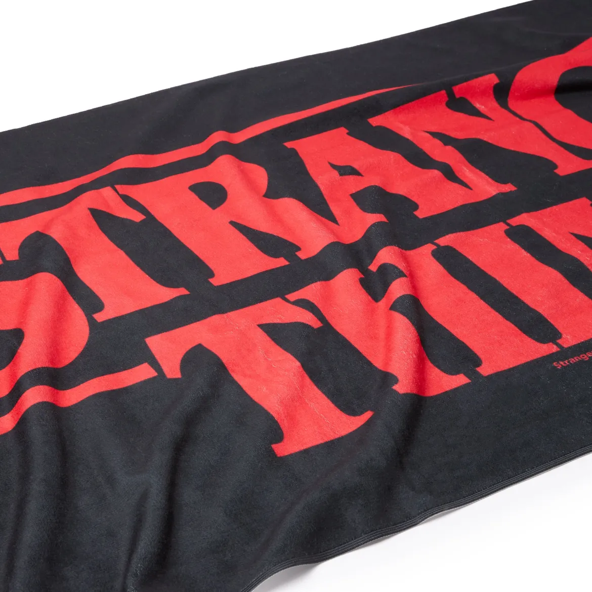 Stranger Things Logo Beach Towel