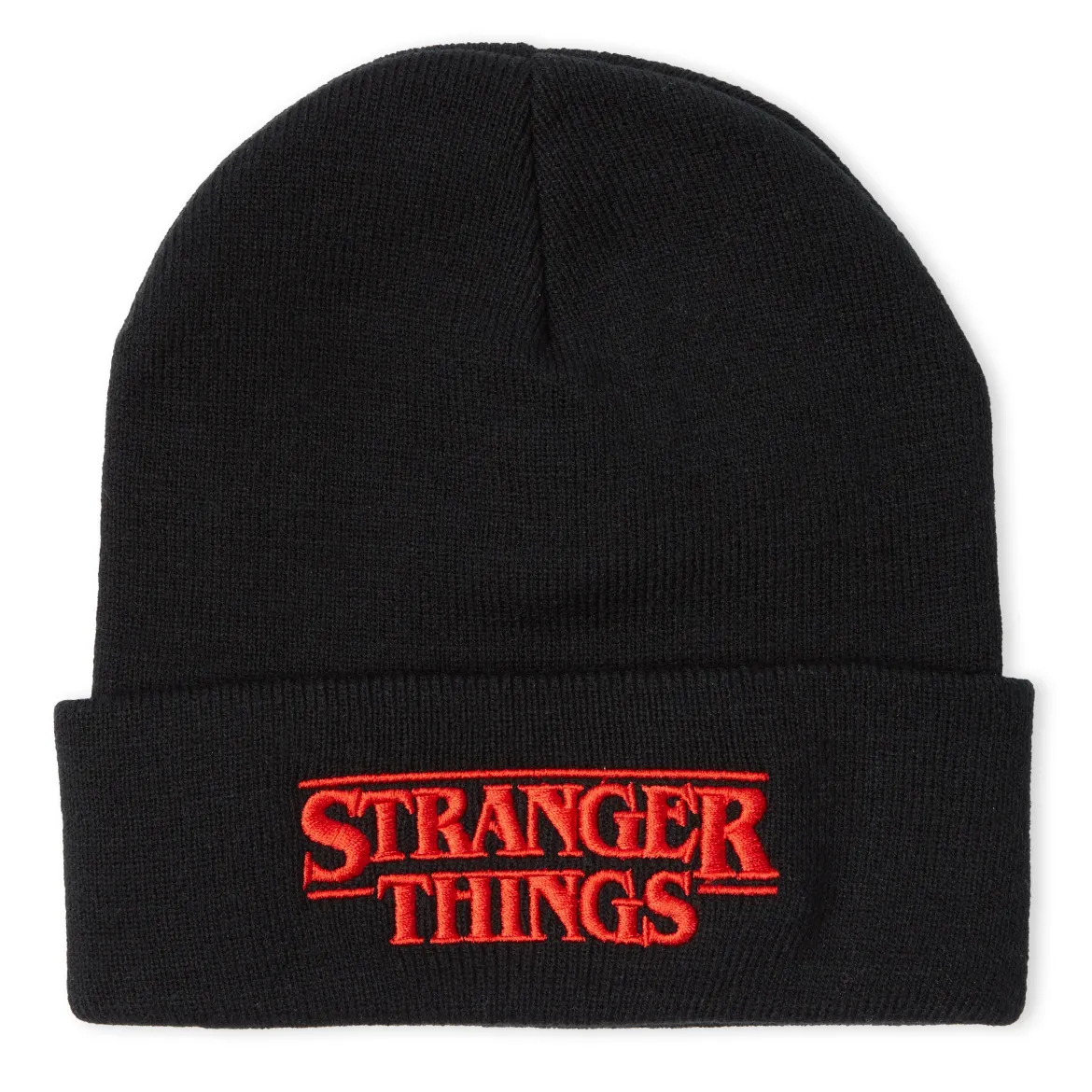 Stranger Things Logo Beanie -Black