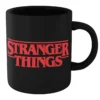 Stranger Things Welcome To The Upside Down Mug - Black