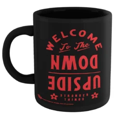 Stranger Things Welcome To The Upside Down Mug - Black