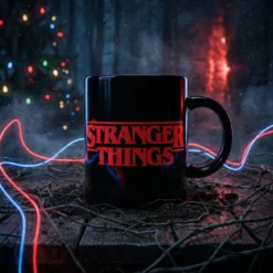 Stranger Things Welcome To The Upside Down Mug - Black