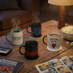 Stranger Things 4x Mugs & Coasters Bundle