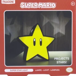 Super Mario Super Star Light with Projection
