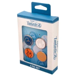 The Fantastic Four: First Steps Symbols Enamel Pin Set