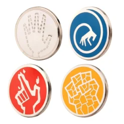The Fantastic Four: First Steps Symbols Enamel Pin Set