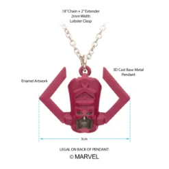 The Fantastic Four: First Steps Galactus 3D Cast Flat Back Necklace