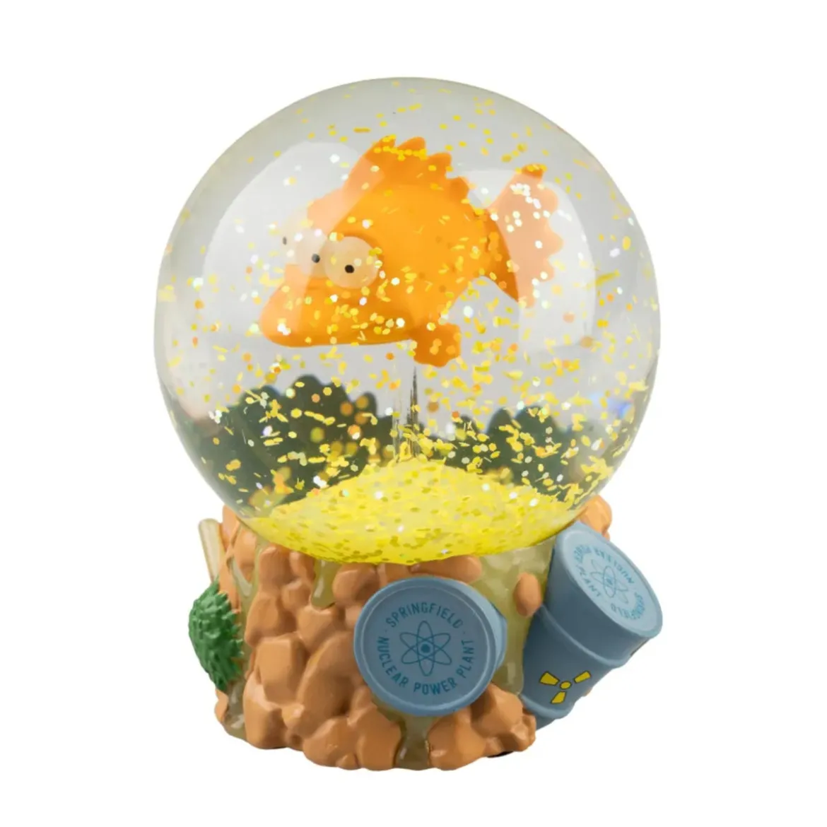 The Simpsons Blinky The Three Eyed Fish Snow Globe