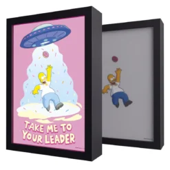 The Simpsons LED Framed Print