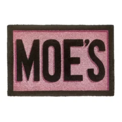 The Simpsons Moes Bar Door Mat